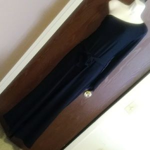 Black 1 sleeve off shoulder Jumpsuit (L)